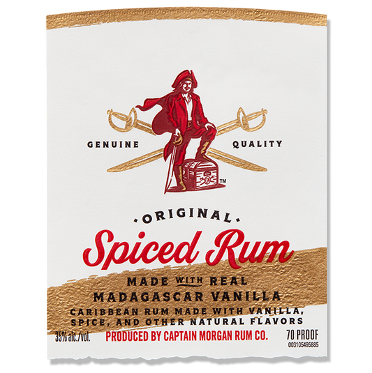 Captain Morgan Custom Label