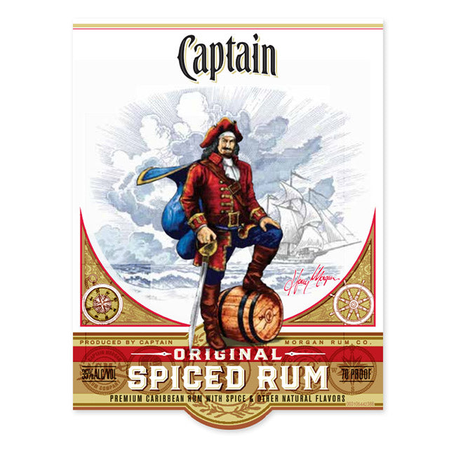Captain Morgan Custom Label – Captain Morgan E-Comm